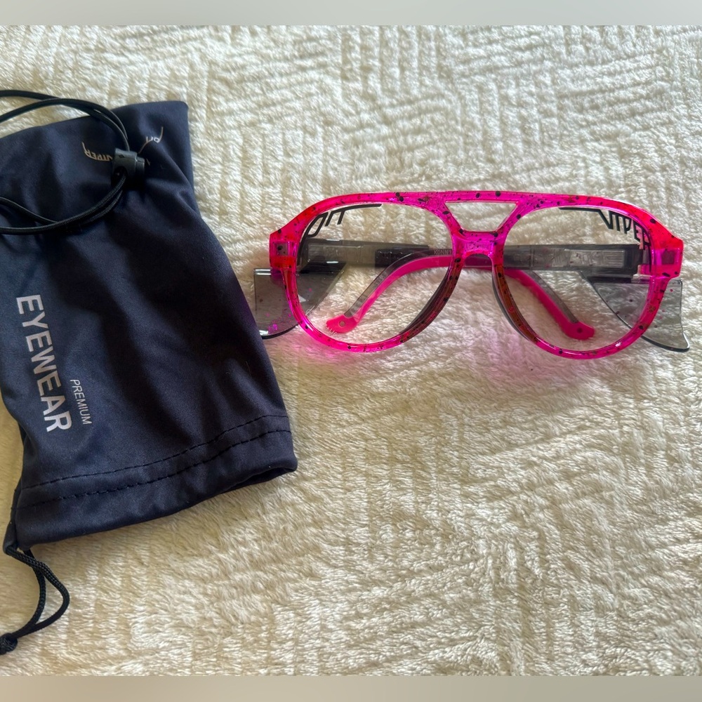 Pink Pit Viper protective glasses